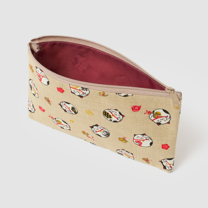 【特価品】ころころふくねこ 角平ポーチ