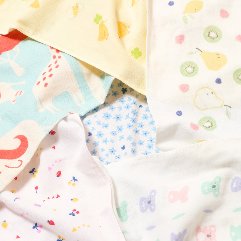 japanese style かわいい やわらかガーゼバスタオル